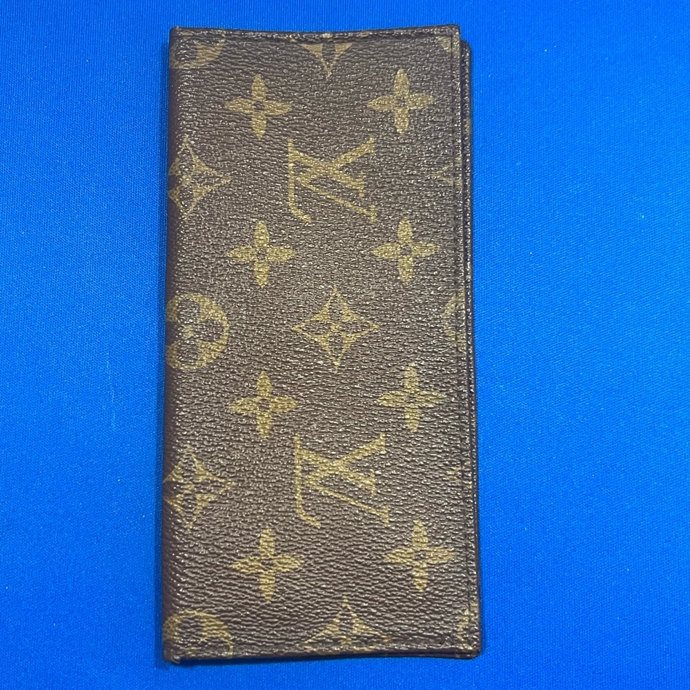 Louis Vuitton Monogram Card & Key Holder in Brown and Gold